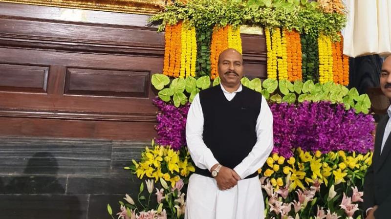 Since childhood, he was associated with RSS and became Convenor of ABVP. Kumar entered active politics by General-Secretary of Bharatiya Janata Yuva Morcha in Sagar District. (Photo: Twitter) Since childhood, he was associated with RSS and became Convenor of ABVP. Kumar entered active politics by General-Secretary of Bharatiya Janata Yuva Morcha in Sagar District. (Photo: Twitter)