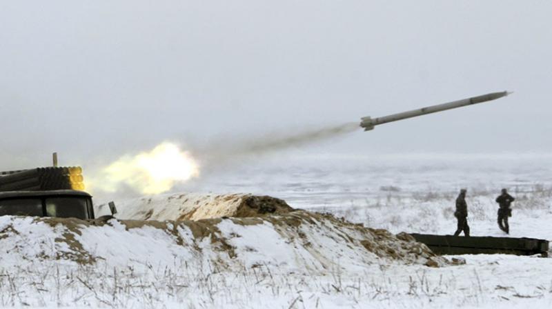 The exercises, which will run from Dec. 1-2, were taking place at least 30 kilometres from Crimean air space, Ukraine said. (Photo: AFP) The exercises, which will run from Dec. 1-2, were taking place at least 30 kilometres from Crimean air space, Ukraine said. (Photo: AFP)