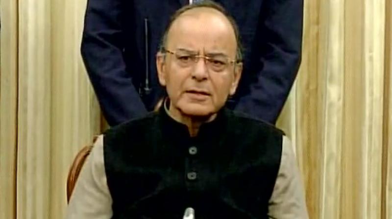 Finance Minister Arun Jaitley. (Photo: ANI/Twitter) Finance Minister Arun Jaitley. (Photo: ANI/Twitter)