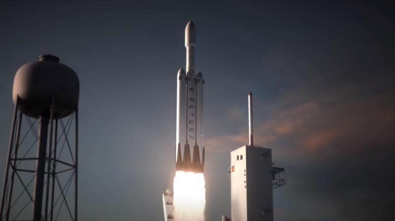 The Falcon Heavy won't surpass NASA's Saturn V moon rocket, still all-time king of the launch circuit. (Photo: SpaceX) The Falcon Heavy won't surpass NASA's Saturn V moon rocket, still all-time king of the launch circuit. (Photo: SpaceX)