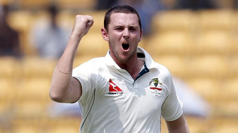 Hazlewood has not played a One-Day International match as he is nursing his back injury since November last year. The selectors want the fast bowler to be fully fit and focus on the Ashes, starting August 1. (Photo: AP) Hazlewood has not played a One-Day International match as he is nursing his back injury since November last year. The selectors want the fast bowler to be fully fit and focus on the Ashes, starting August 1. (Photo: AP)
