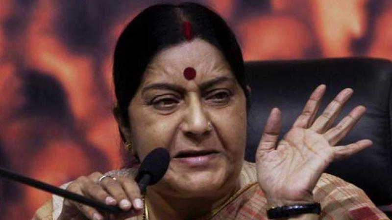 External Affairs Minister Sushma Swaraj. (Photo: File/PTI) External Affairs Minister Sushma Swaraj. (Photo: File/PTI)