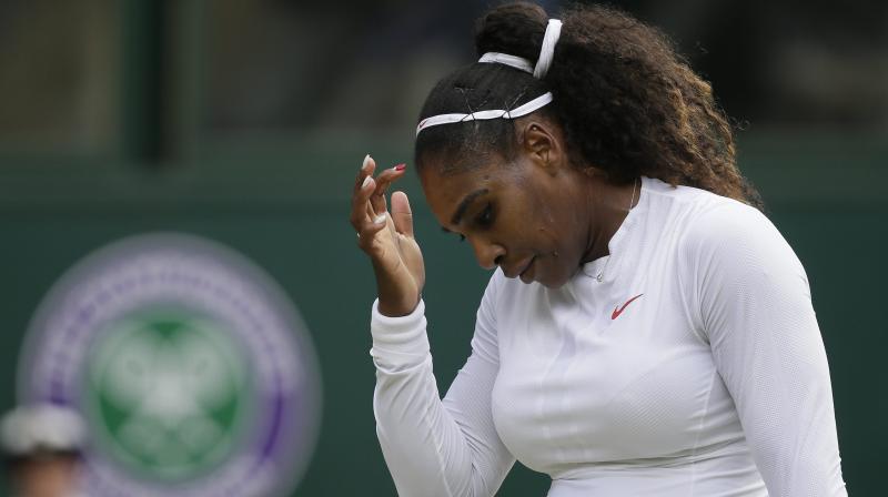 Serena Williams said feeling overwhelmed was a normal part of being a new mother and encouraged anyone struggling through a rough patch to stay positive. (Photo: AP) Serena Williams said feeling overwhelmed was a normal part of being a new mother and encouraged anyone struggling through a rough patch to stay positive. (Photo: AP)