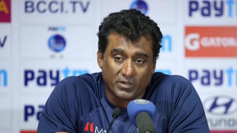 "In today's context, we have not done well. I would like to still encourage the bowlers saying that they have slowed the process a little bit. We need to take 20 wickets and that's for sure," Rumesh Ratnayake added. (Photo: BCCI) "In today's context, we have not done well. I would like to still encourage the bowlers saying that they have slowed the process a little bit. We need to take 20 wickets and that's for sure," Rumesh Ratnayake added. (Photo: BCCI)