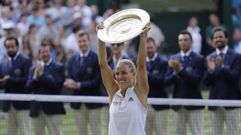 Kerber is the first German woman to win the Wimbledon title since Steffi Graf in 1996. (Photo: AP) Kerber is the first German woman to win the Wimbledon title since Steffi Graf in 1996. (Photo: AP)