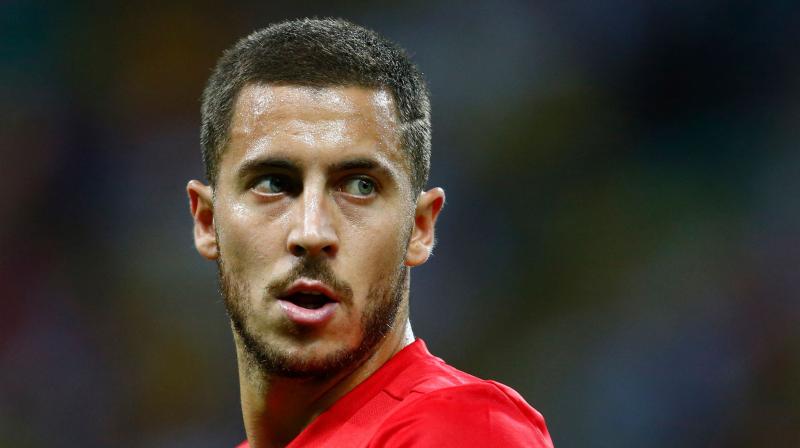 Hazard has won the Premier League title twice with Chelsea, in 2014-15 and 2016-17, since joining from Lille six seasons ago. (Photo: AFP) Hazard has won the Premier League title twice with Chelsea, in 2014-15 and 2016-17, since joining from Lille six seasons ago. (Photo: AFP)