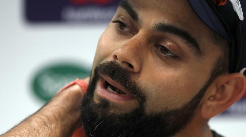 While the incident has caused a stir on social media, raising questions about Kohli’s attitude, Sunil Gavaskar has defended the Indian talisman. (Photo: AP) While the incident has caused a stir on social media, raising questions about Kohli’s attitude, Sunil Gavaskar has defended the Indian talisman. (Photo: AP)