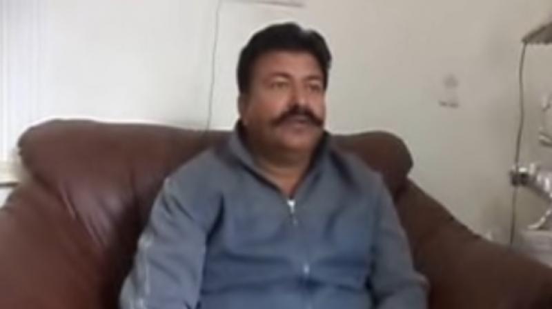 Uttar Pradesh Minister Radhey Shyam Singh. (YouTube screenshot) Uttar Pradesh Minister Radhey Shyam Singh. (YouTube screenshot)