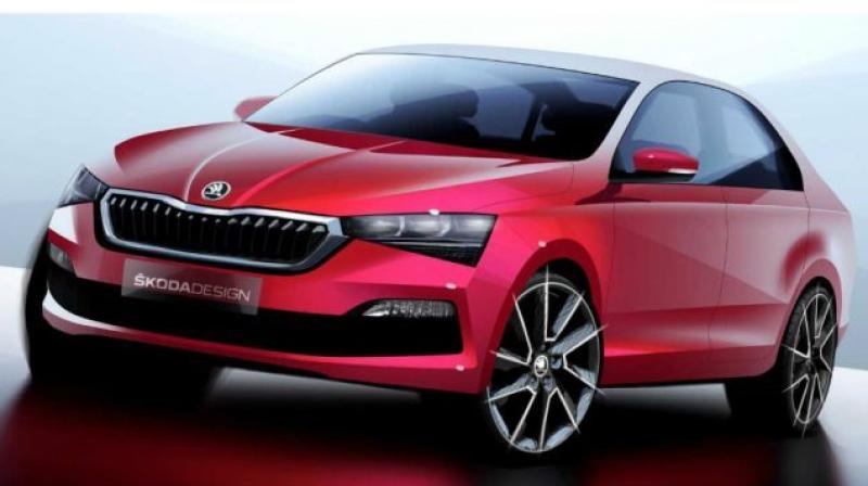 New Rapid expected to be underpinned by VW Group’s MQB A0 platform. New Rapid expected to be underpinned by VW Group’s MQB A0 platform.