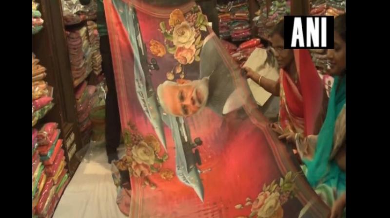 A number of women are bringing other women along with them to buy the sarees. (Photo: ANI) A number of women are bringing other women along with them to buy the sarees. (Photo: ANI)