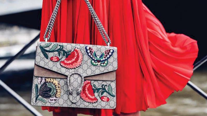 Floral embroidery is now seeing a resurgence on everything from purses and block heels to mule slippers! Floral embroidery is now seeing a resurgence on everything from purses and block heels to mule slippers!