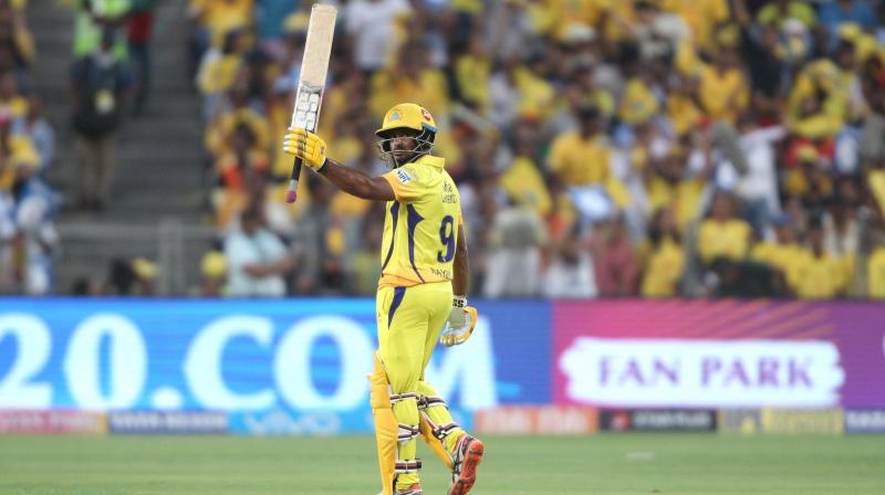 Shane Watson has already put up a strong partnership with Ambati Rayudu. (Photo: BCCI) Shane Watson has already put up a strong partnership with Ambati Rayudu. (Photo: BCCI)