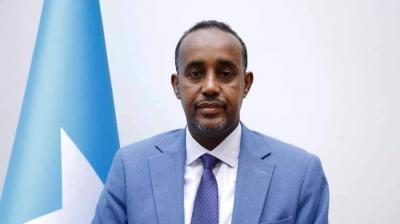 Mohamed's office announced late Thursday the appointment of Mohamed Hussein Roble, a Swedish-trained civil engineer and political neophyte.Image: Twitter/@AbikarDr)
