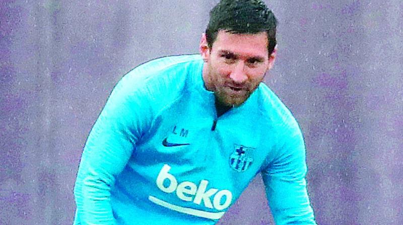 Barcelona captain Leo Messi is out of action less than two weeks ahead of the opening of La Liga season after injuring his right calf in training on Monday. (Photo: File) Barcelona captain Leo Messi is out of action less than two weeks ahead of the opening of La Liga season after injuring his right calf in training on Monday. (Photo: File)