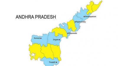 The Map Of Andhra Pradesh Reorganisation Of Districts In Ap Turning Out To Be A Ticklish Job