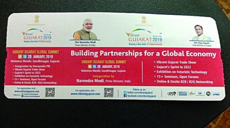 “Air India has decided to roll back the boarding passes of Vibrant Gujarat which had photos of the prime minister and the Gujarat chief minister,” said Air India spokesperson Dhananjay Kumar “Air India has decided to roll back the boarding passes of Vibrant Gujarat which had photos of the prime minister and the Gujarat chief minister,” said Air India spokesperson Dhananjay Kumar
