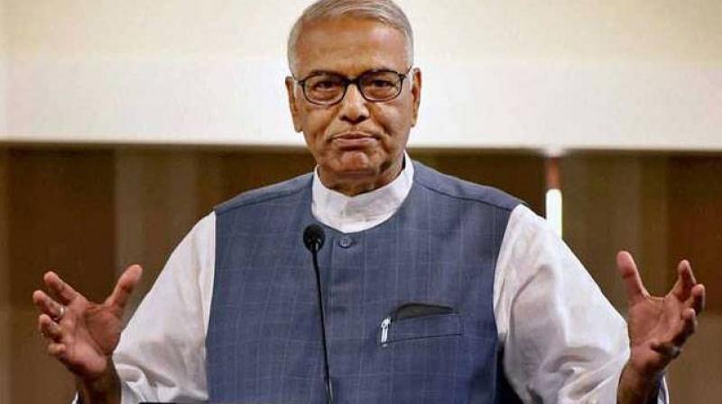 Senior BJP leader Yashwant Sinha had earlier slammed the Narendra Modi's government for the country's economy, which he said was sinking. (Photo: PTI) Senior BJP leader Yashwant Sinha had earlier slammed the Narendra Modi's government for the country's economy, which he said was sinking. (Photo: PTI)