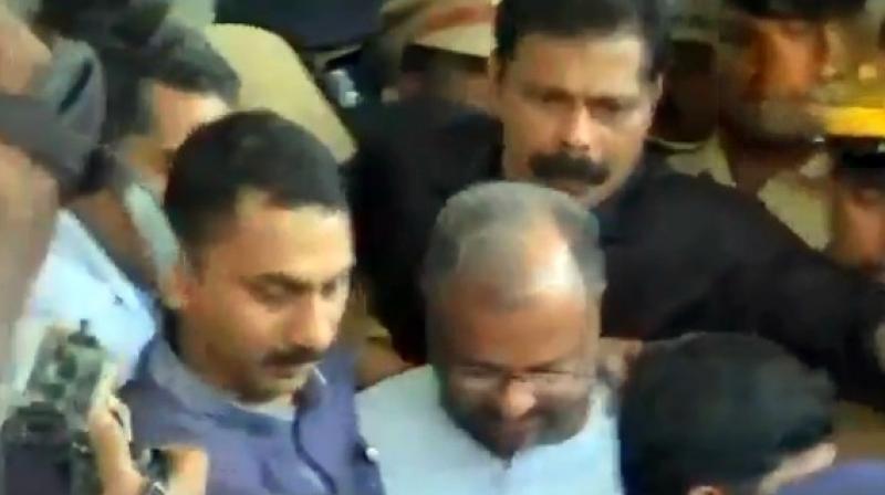Police team interrogated the bishop for three consecutive days from September 19 before arresting him on Friday. (Photo: Screengrab | ANI) Police team interrogated the bishop for three consecutive days from September 19 before arresting him on Friday. (Photo: Screengrab | ANI)