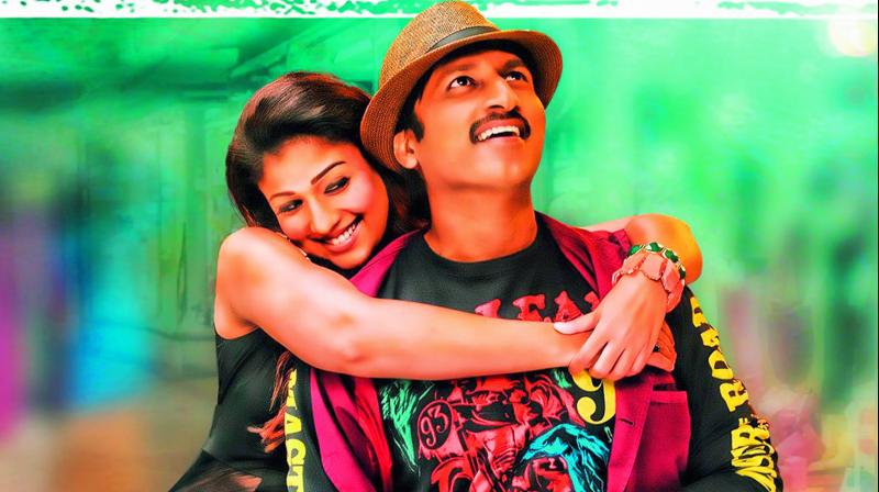 Nayanthara and Tottempudi Gopichand Nayanthara and Tottempudi Gopichand