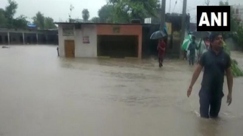 Several 'kutcha' houses were also damaged in Mandsaur earlier this week due to rains. (Photo: ANI) Several 'kutcha' houses were also damaged in Mandsaur earlier this week due to rains. (Photo: ANI)