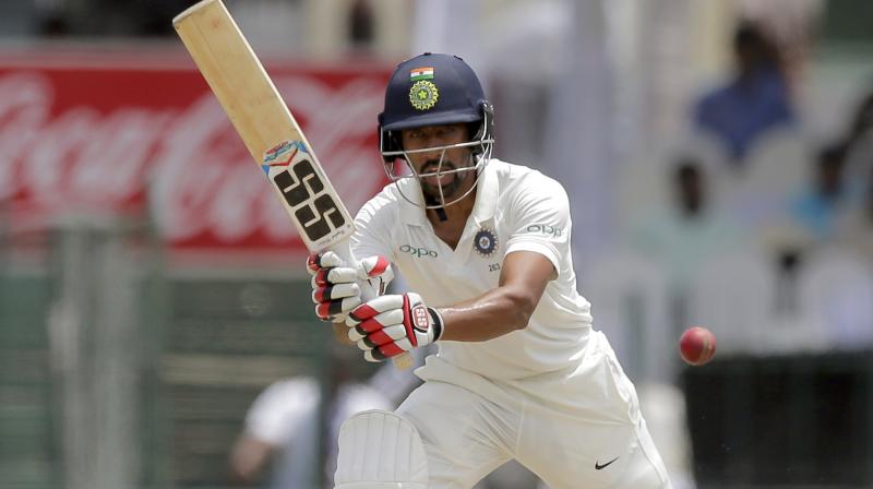 Wriddhiman Saha contributed 67 runs as he played a crucial role in the Indian innings. (Photo: AP) Wriddhiman Saha contributed 67 runs as he played a crucial role in the Indian innings. (Photo: AP)