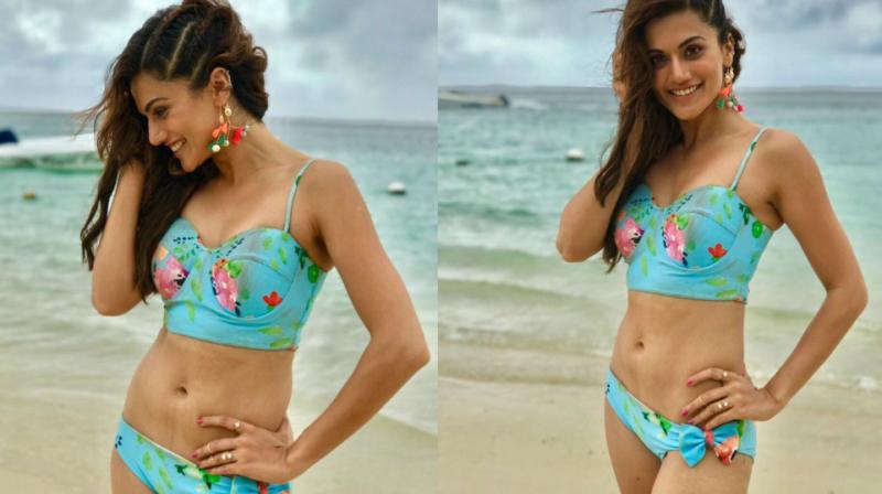 The pictures that Taapsee Pannu posted on Twitter. The pictures that Taapsee Pannu posted on Twitter.