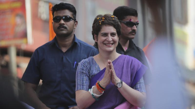 Congress general secretary and the party’s star campaigner Priyanka Gandhi on Sunday held a roadshow in Silchar for MP Sushmita Dev, who has been fielded from the Silchar parliamentary constituency. (Photo: File) Congress general secretary and the party’s star campaigner Priyanka Gandhi on Sunday held a roadshow in Silchar for MP Sushmita Dev, who has been fielded from the Silchar parliamentary constituency. (Photo: File)