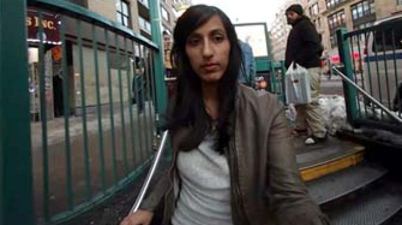 Heir, a Sikh, said she was born 30 miles from Lebanon, not the Middle Eastern country but a namesake city in the American state of Indiana. (Photo: Videograb) Heir, a Sikh, said she was born 30 miles from Lebanon, not the Middle Eastern country but a namesake city in the American state of Indiana. (Photo: Videograb)