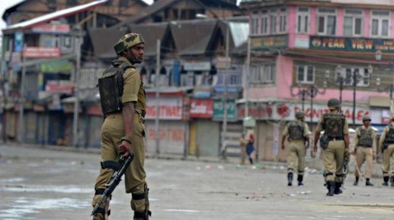 Restrictions were imposed in Srinagar city on Friday after posters issued by the separatists called on people to march to the local United Nations military observer group office, officials said. (Photo: File) Restrictions were imposed in Srinagar city on Friday after posters issued by the separatists called on people to march to the local United Nations military observer group office, officials said. (Photo: File)
