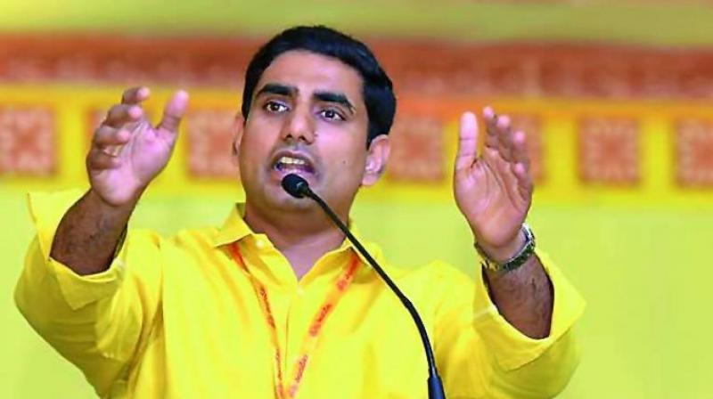 Information technology, panchayat raj and rural development minister Nara Lokesh said that nearly 1 lakh jobs would be provided to youth in the coming financial year.