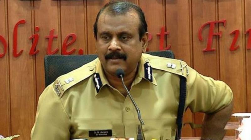DGP TP Senkumar. (Photo: File) DGP TP Senkumar. (Photo: File)