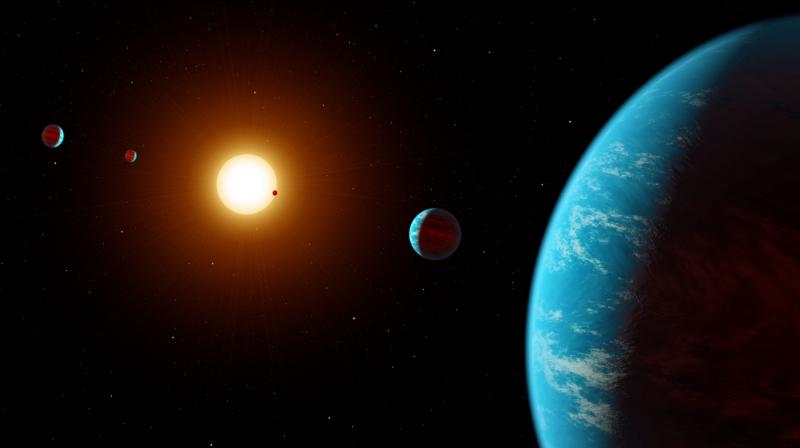 Kepler K2-138 System – Artist's Concept ( Credits: NASA/JPL-Caltech) Kepler K2-138 System – Artist's Concept ( Credits: NASA/JPL-Caltech)