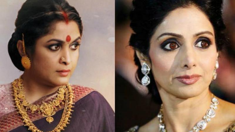 Fans of Sridevi would have been delighted to see her in the role of Sivagami, eventually played by Ramya Krishnan. Fans of Sridevi would have been delighted to see her in the role of Sivagami, eventually played by Ramya Krishnan.