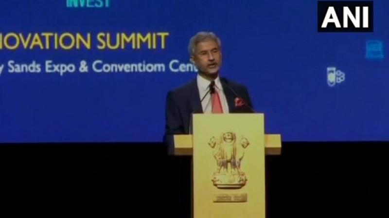During the Plenary session, the minister recalled that India and Singapore came together in a very contemporary phase, at a time when the world was changing, including India. (Photo: ANI) During the Plenary session, the minister recalled that India and Singapore came together in a very contemporary phase, at a time when the world was changing, including India. (Photo: ANI)