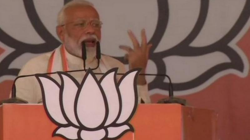 'The TMC and their goons have made Bengal a hell,' Modi said. (Photo: ANI) 'The TMC and their goons have made Bengal a hell,' Modi said. (Photo: ANI)