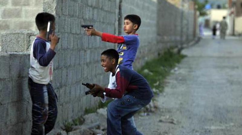 The Wisconsin law eliminates a previous age restriction of 10, allowing any child to carry a hunting weapon if accompanied by a trained adult. (Photo: AFP/Representational) The Wisconsin law eliminates a previous age restriction of 10, allowing any child to carry a hunting weapon if accompanied by a trained adult. (Photo: AFP/Representational)