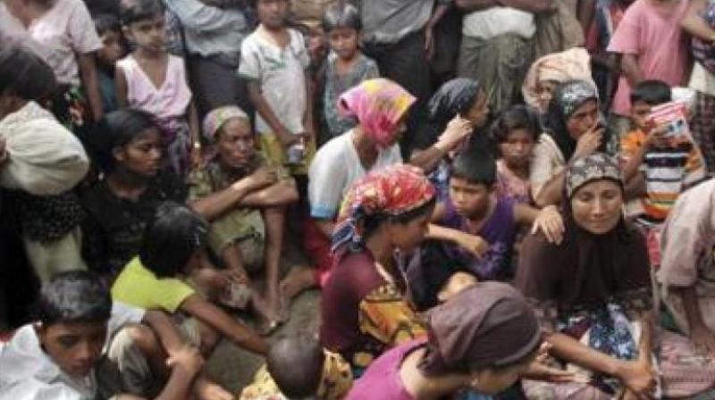 The figure is the highest estimated death toll yet of violence that erupted on August 25 and triggered a massive refugee crisis, with more than 6, 20,000 Rohingya fleeing Myanmar for Bangladesh in three months. (Representational image) The figure is the highest estimated death toll yet of violence that erupted on August 25 and triggered a massive refugee crisis, with more than 6, 20,000 Rohingya fleeing Myanmar for Bangladesh in three months. (Representational image)