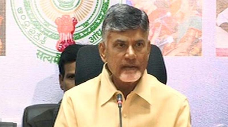 Andhra Pradesh Chief Minister N Chandrababu Naidu on Saturday announced that he will sit on a one-day hunger strike against the Centre's non-cooperation of the state. (Photo: File) Andhra Pradesh Chief Minister N Chandrababu Naidu on Saturday announced that he will sit on a one-day hunger strike against the Centre's non-cooperation of the state. (Photo: File)