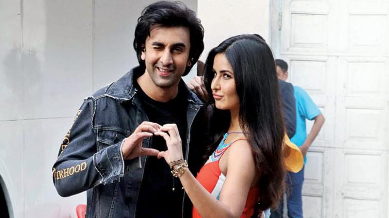 Ranbir Kapoor and Katrina Kaif. Ranbir Kapoor and Katrina Kaif.