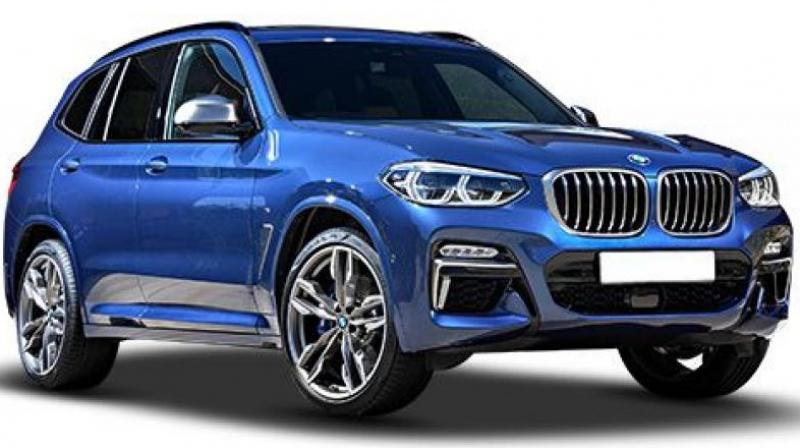 German luxury car maker BMW on Tuesday launched petrol variant of its all-new X3 sports utility vehicle priced at Rs 56.9 lakh (ex-showroom) in India. German luxury car maker BMW on Tuesday launched petrol variant of its all-new X3 sports utility vehicle priced at Rs 56.9 lakh (ex-showroom) in India.