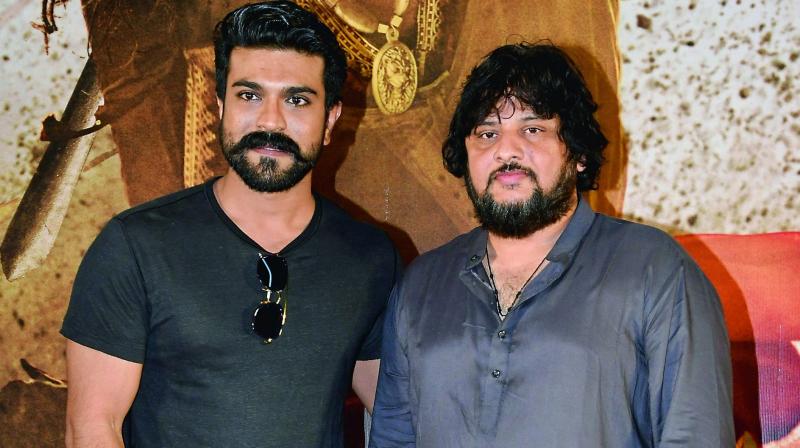 Ram Charan with director Surender Reddy Ram Charan with director Surender Reddy