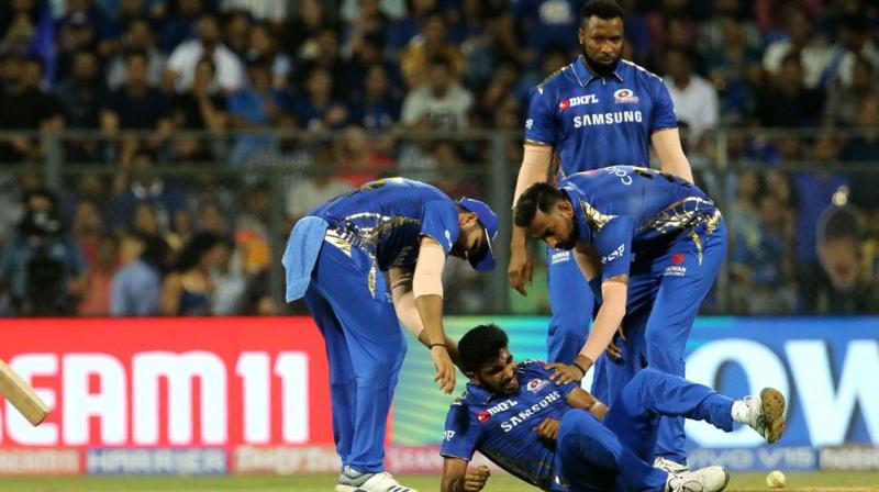 Bumrah has "recovered well", the Mumbai Indians team management had said last night. (Photo: BCCI) Bumrah has "recovered well", the Mumbai Indians team management had said last night. (Photo: BCCI)