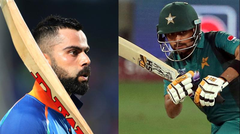 Babar Azam became the quickest batsman to reach 1,000 Twenty20 runs, achieving the feat in just 26 innings, bettering Virat Kohli’s record of reaching the mark in 27 innings. (Photo: AP) Babar Azam became the quickest batsman to reach 1,000 Twenty20 runs, achieving the feat in just 26 innings, bettering Virat Kohli’s record of reaching the mark in 27 innings. (Photo: AP)