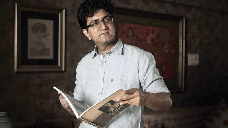Prasoon Joshi in a photoshoot. Prasoon Joshi in a photoshoot.