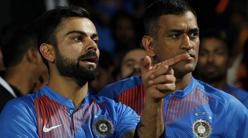 Marquee Indian cricketers like Mahendra Singh Dhoni and Virat Kohli could take part in the proposed 100-ball cricket league in England. (Photo: BCCI) Marquee Indian cricketers like Mahendra Singh Dhoni and Virat Kohli could take part in the proposed 100-ball cricket league in England. (Photo: BCCI)