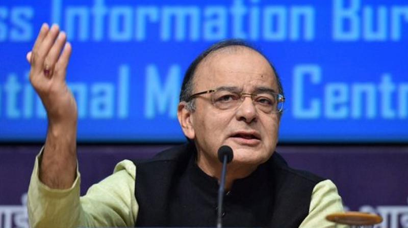 Finance Minister Arun Jaitley. (Photo: ANI/Twitter) Finance Minister Arun Jaitley. (Photo: ANI/Twitter)