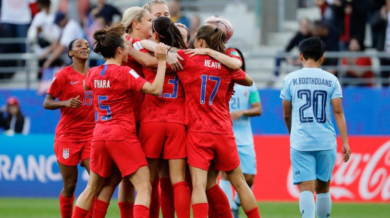 The last time the two teams met, the United States won 9-0. (Photo: AFP) The last time the two teams met, the United States won 9-0. (Photo: AFP)