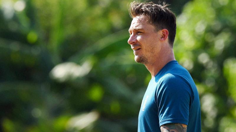 Steyn, 35, was named in the 15-man squad which includes young stars Kagiso Rabada and Lungi Ngidi, as well as returning fast bowling all-rounder Chris Morris, who has recovered from a lower back injury. (Photo: PTI) Steyn, 35, was named in the 15-man squad which includes young stars Kagiso Rabada and Lungi Ngidi, as well as returning fast bowling all-rounder Chris Morris, who has recovered from a lower back injury. (Photo: PTI)