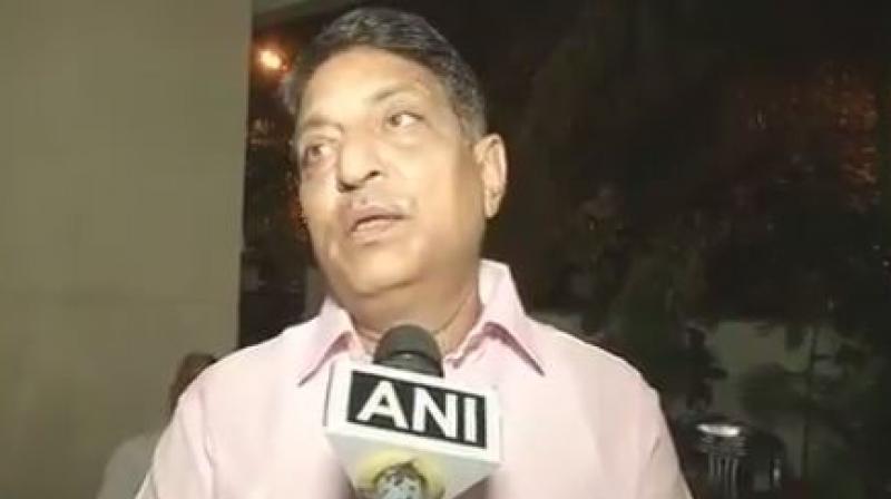 He made the perplexing statement when he compared the cow with the peacock and explained his views on why the cow should be given the national animal status. (Photo: ANI/Twitter) He made the perplexing statement when he compared the cow with the peacock and explained his views on why the cow should be given the national animal status. (Photo: ANI/Twitter)