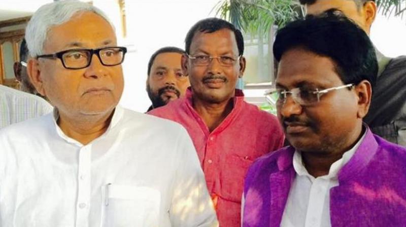 Bihar Chief Minister Nitish Kumar and Anil Sahani (Photo: PTI) Bihar Chief Minister Nitish Kumar and Anil Sahani (Photo: PTI)
